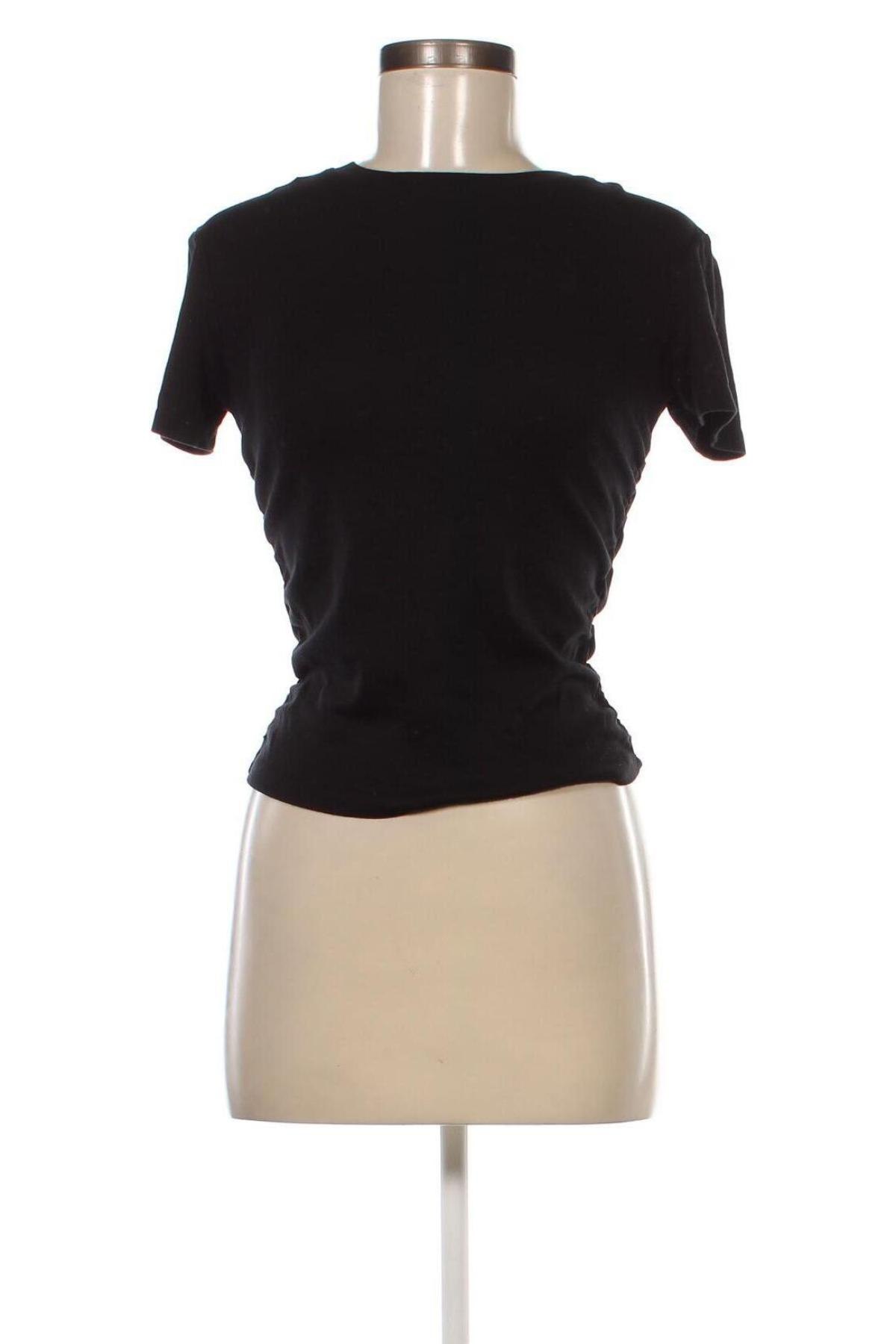 Damen Shirt Bershka, Größe M, Farbe Schwarz, Preis 5,54 €