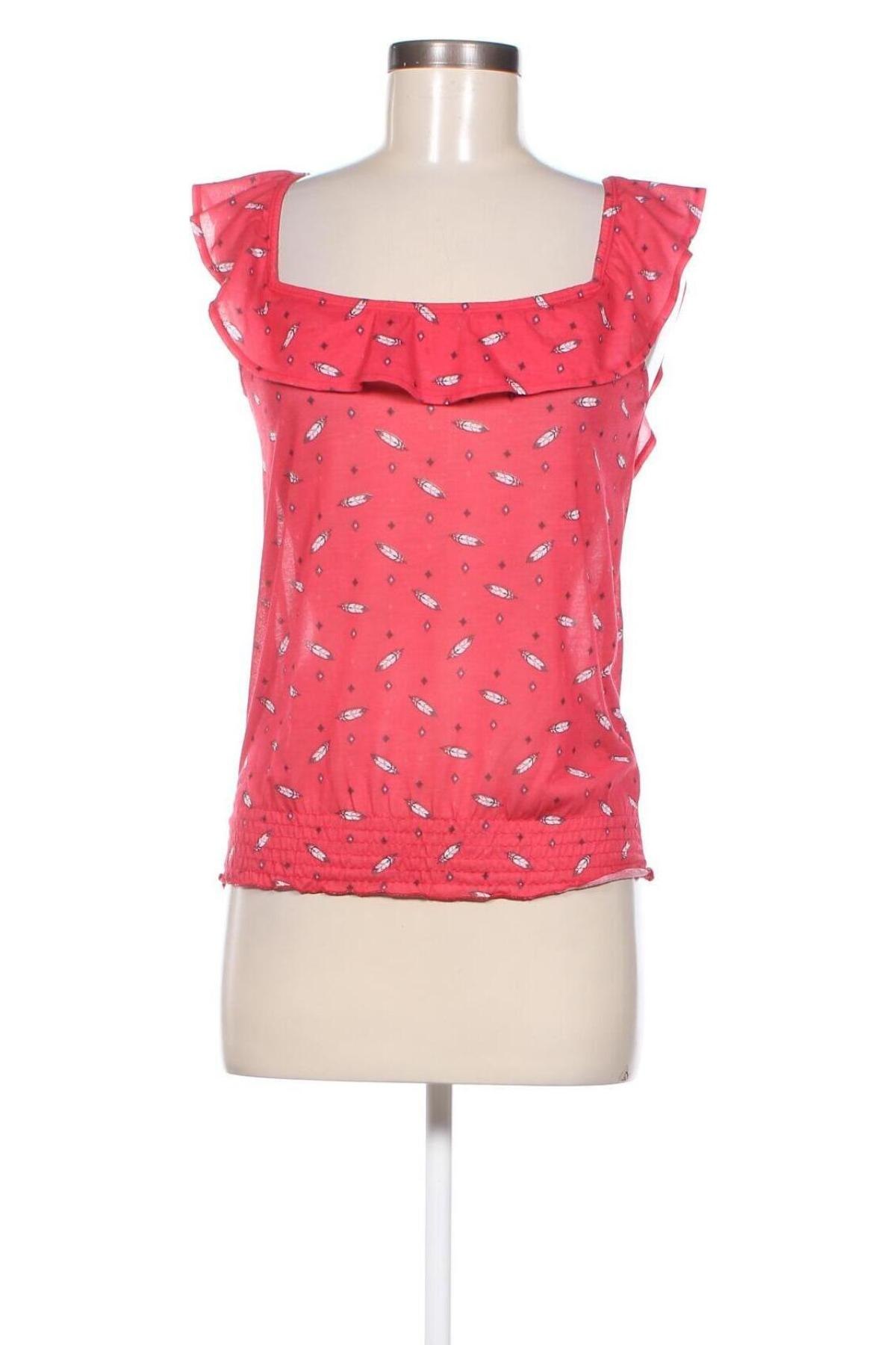 Γυναικεία μπλούζα Bershka, Μέγεθος S, Χρώμα Κόκκινο, Τιμή 5,40 €