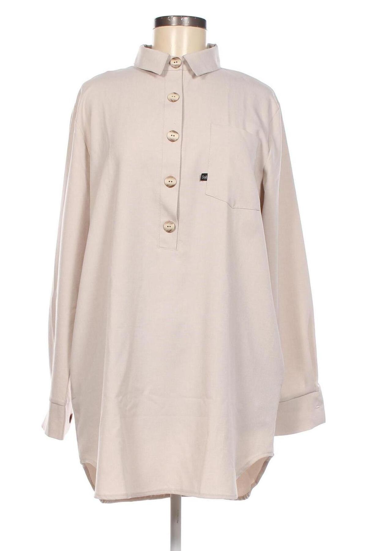 Bluză de femei Bewear, Mărime L, Culoare Bej, Preț 137,54 Lei