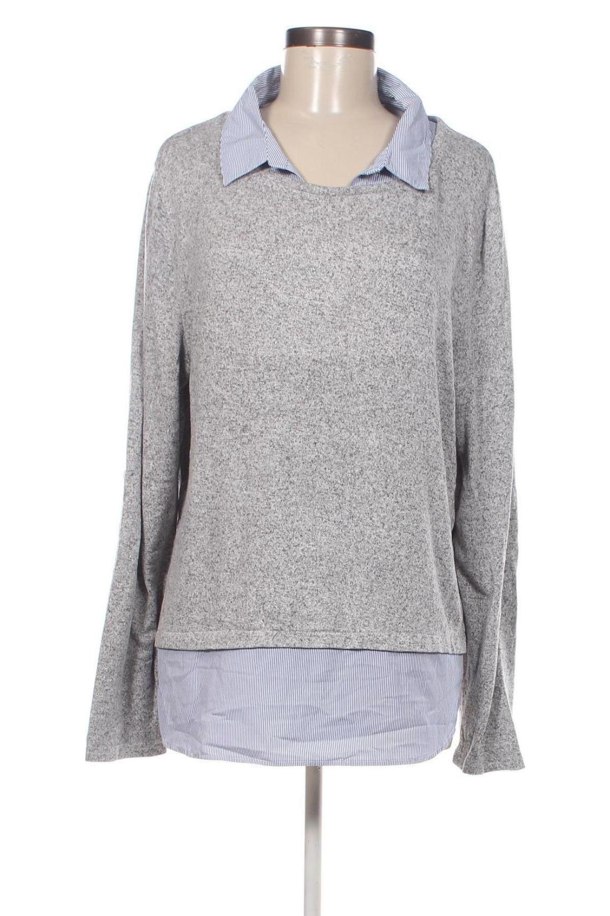 Γυναικεία μπλούζα Blind Date, Μέγεθος XL, Χρώμα Γκρί, Τιμή 5,88 €