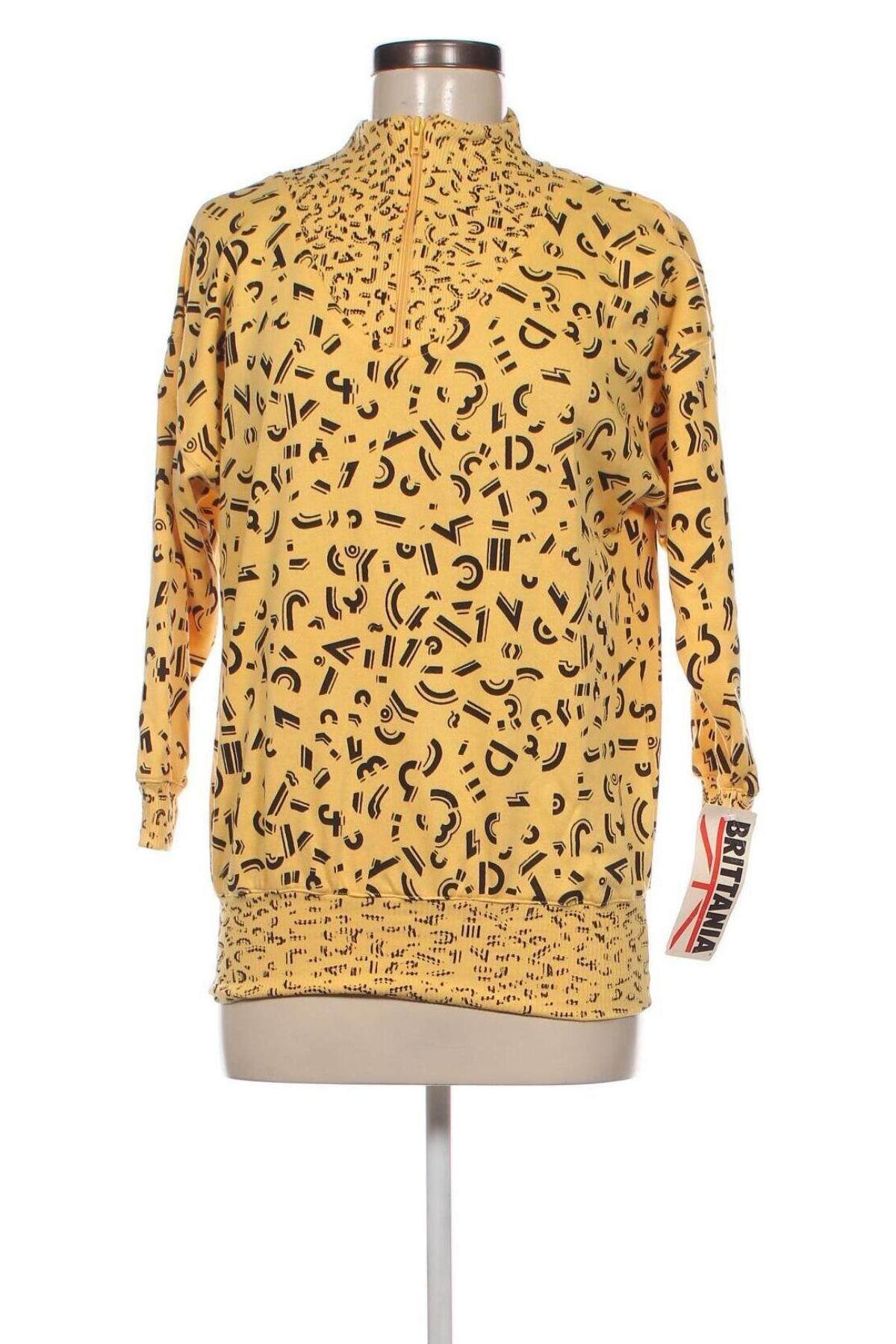 Damen Shirt Brittania, Größe M, Farbe Gelb, Preis € 7,10