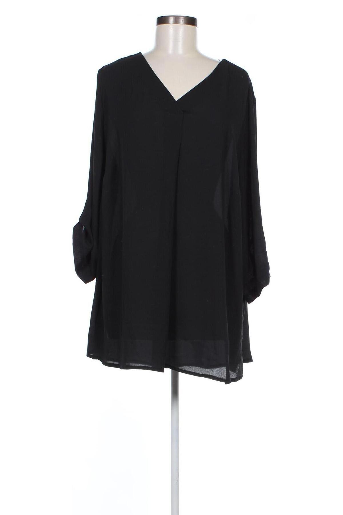 Дамска блуза C&A, Размер 3XL, Цвят Черен, Цена 16,15 лв.