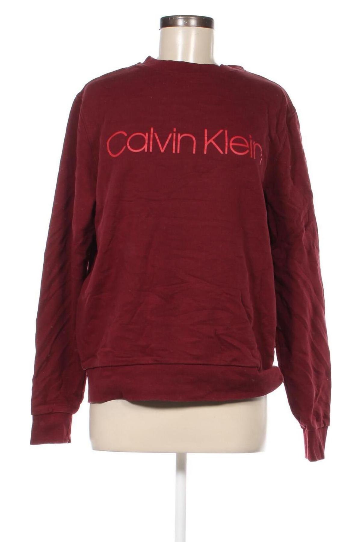 Γυναικεία μπλούζα Calvin Klein, Μέγεθος L, Χρώμα Κόκκινο, Τιμή 22,02 €