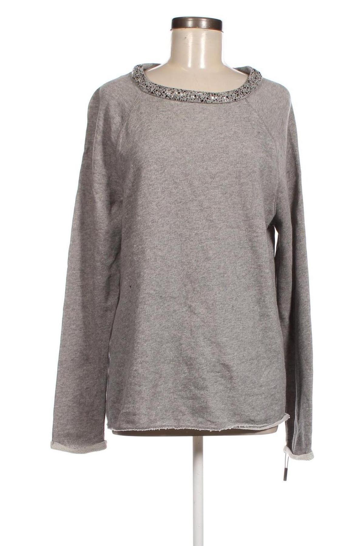 Damen Shirt Calvin Klein, Größe XS, Farbe Grau, Preis 24,77 €