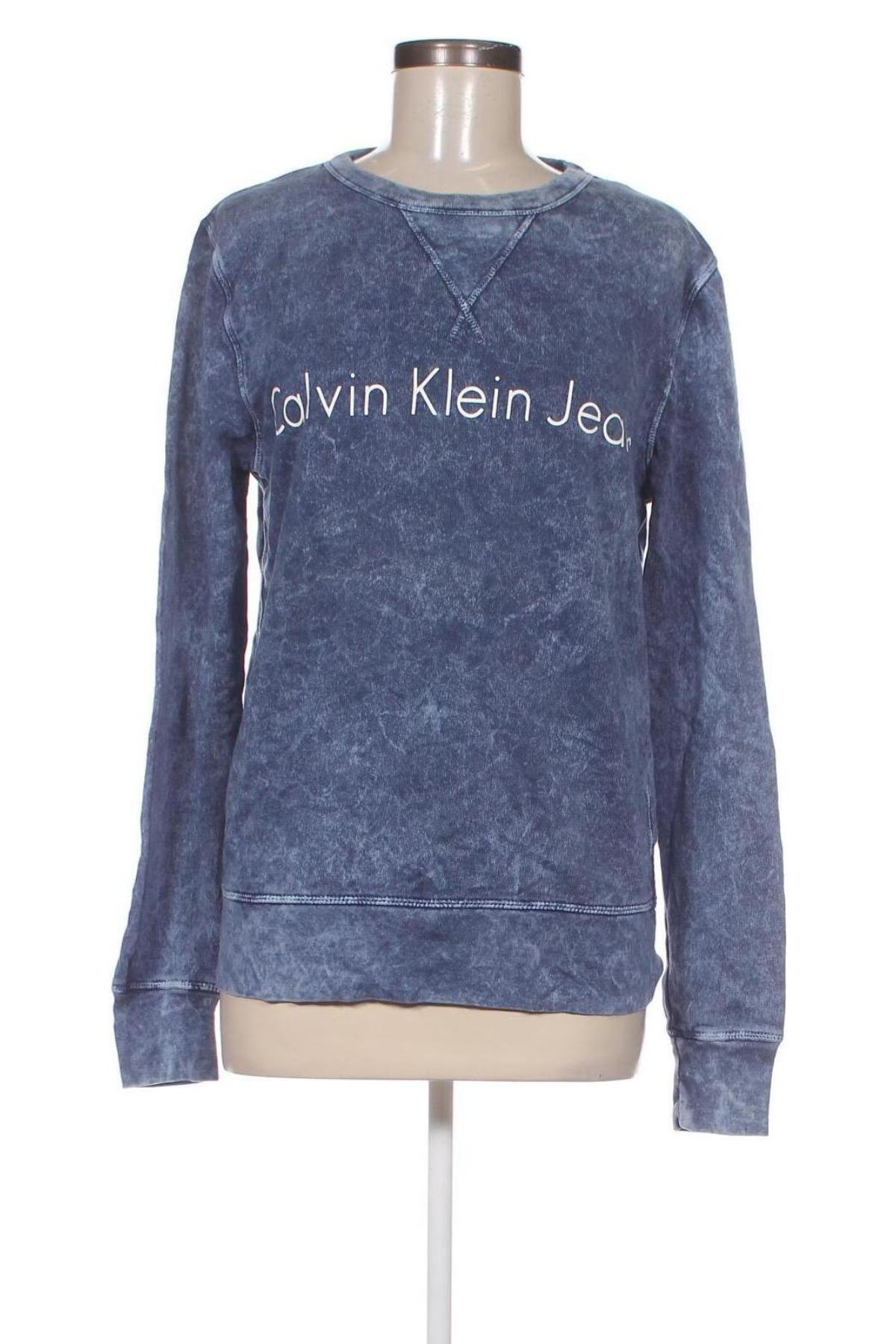 Damen Shirt Calvin Klein Jeans, Größe L, Farbe Blau, Preis 38,83 €