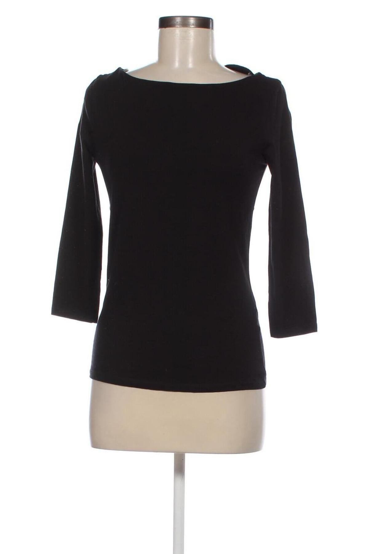 Γυναικεία μπλούζα Camaieu, Μέγεθος S, Χρώμα Μαύρο, Τιμή 5,01 €