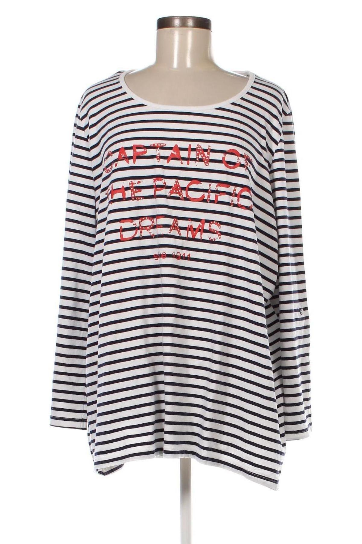 Γυναικεία μπλούζα Canda, Μέγεθος XXL, Χρώμα Πολύχρωμο, Τιμή 5,54 €