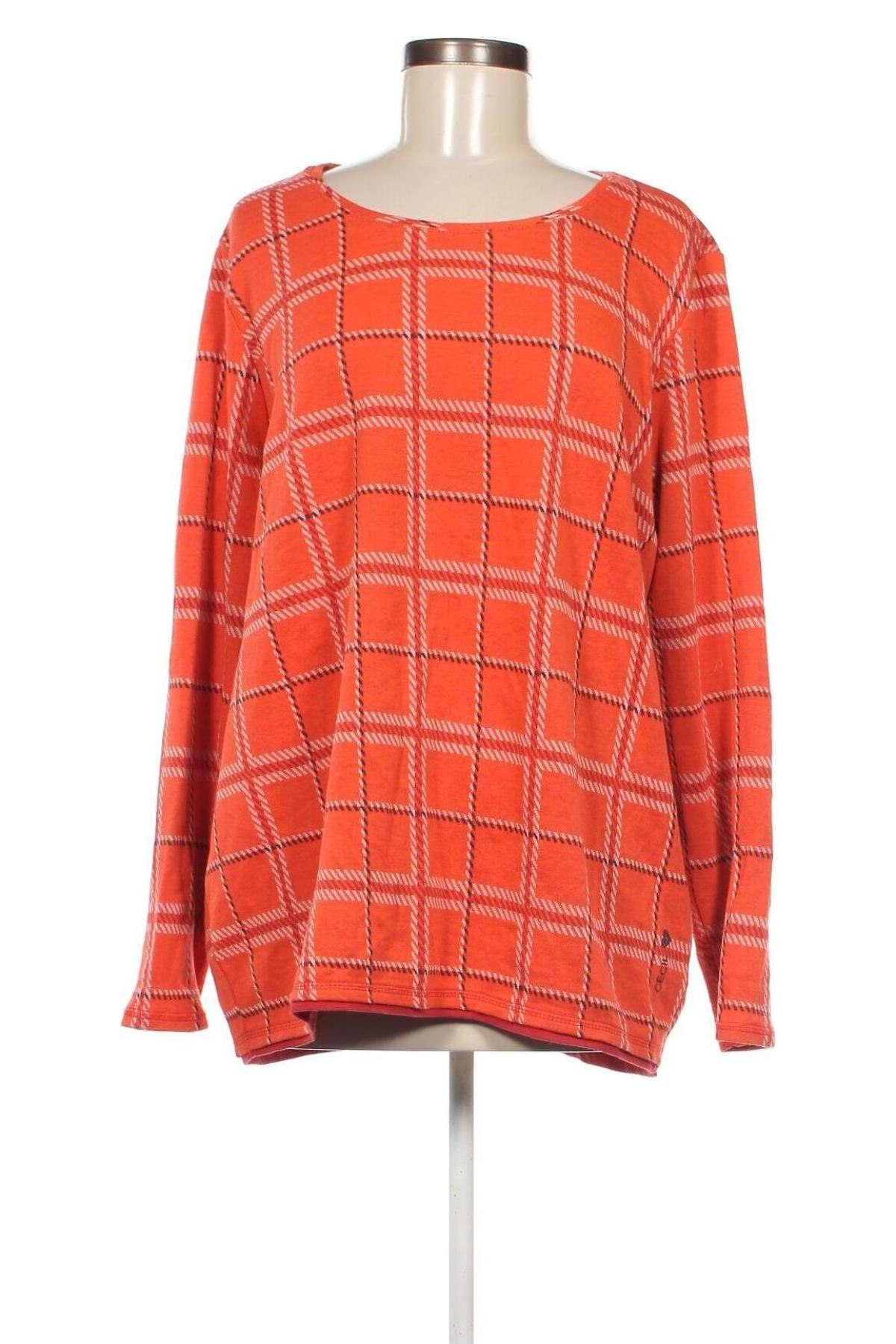 Damen Shirt Cecil, Größe XXL, Farbe Orange, Preis 23,66 €