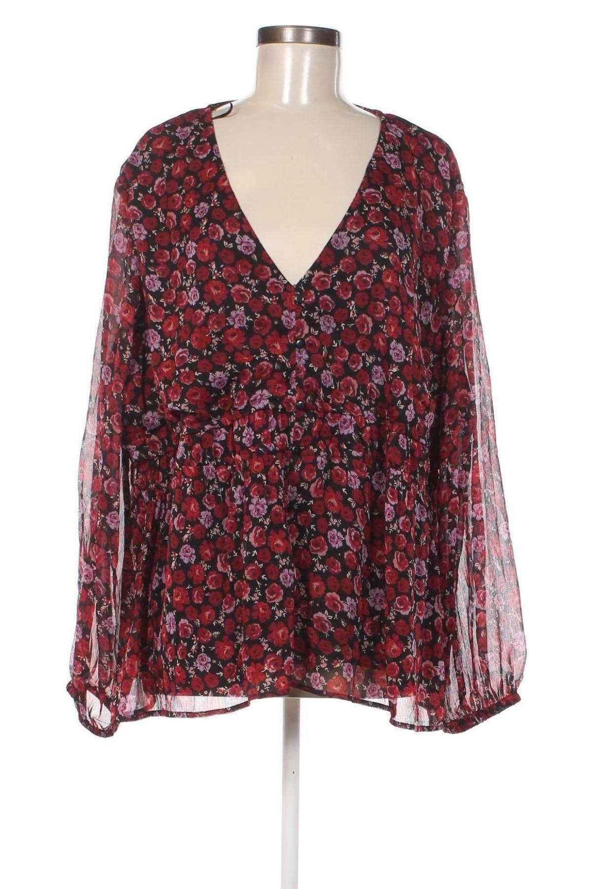 Дамска блуза Clockhouse, Размер 3XL, Цвят Многоцветен, Цена 14,25 лв.