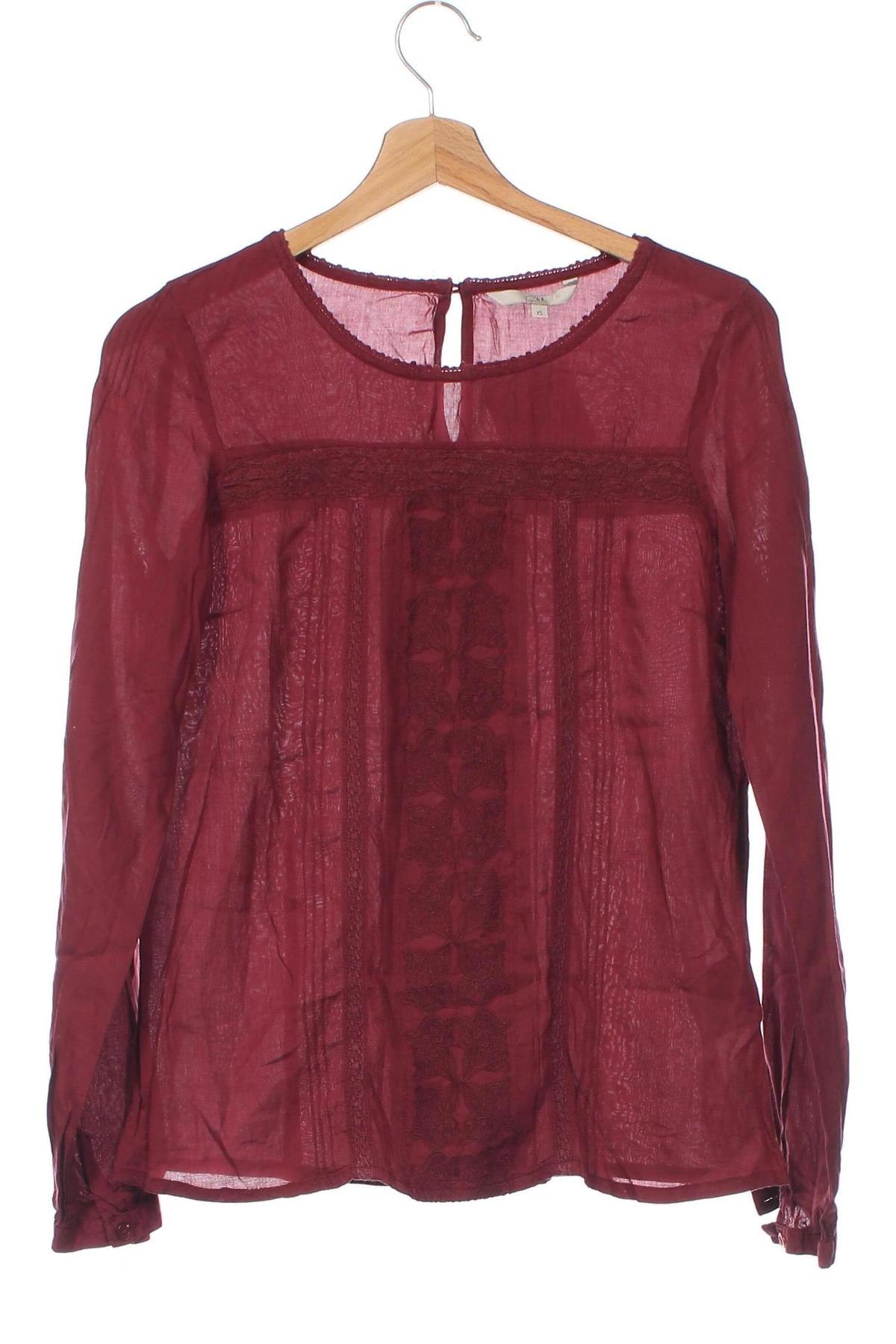 Damen Shirt Clockhouse, Größe XS, Farbe Rot, Preis 5,58 €
