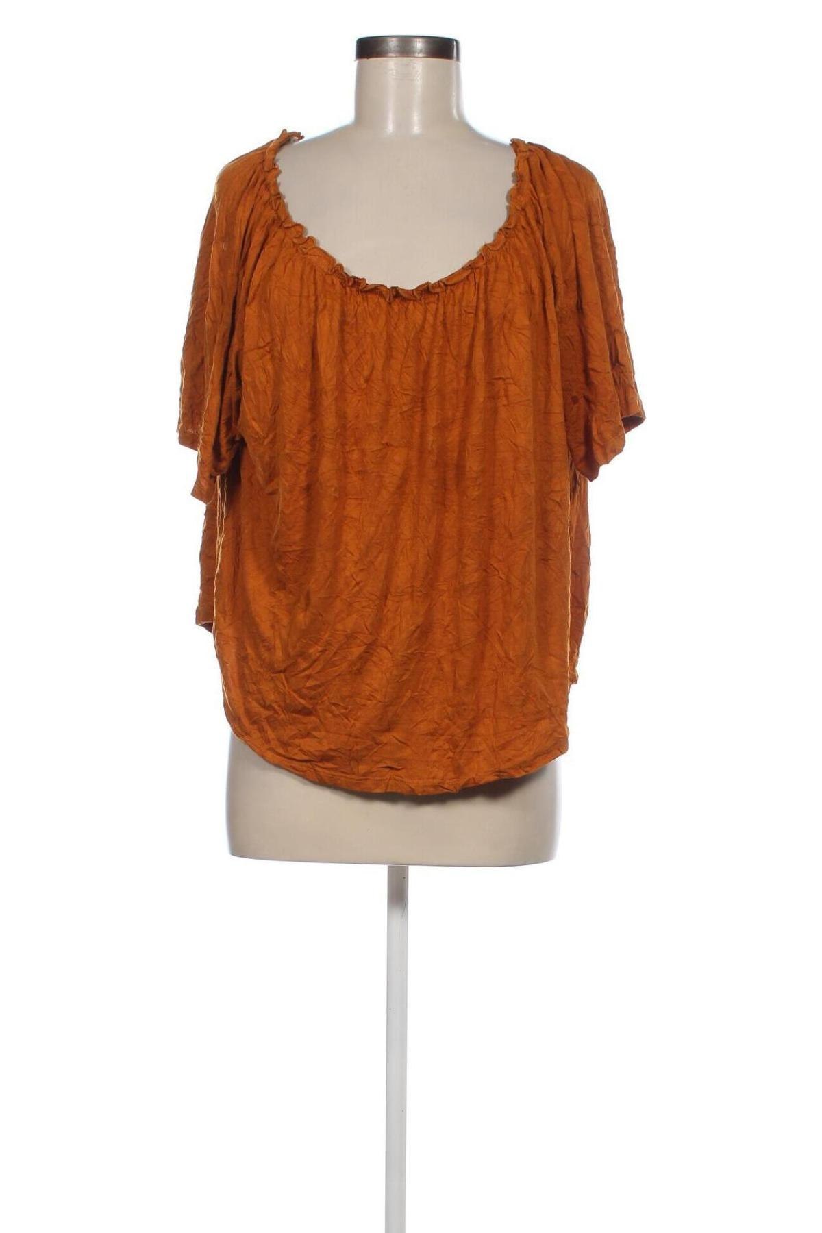 Дамска блуза Cubus, Размер XL, Цвят Кафяв, Цена 19,00 лв.