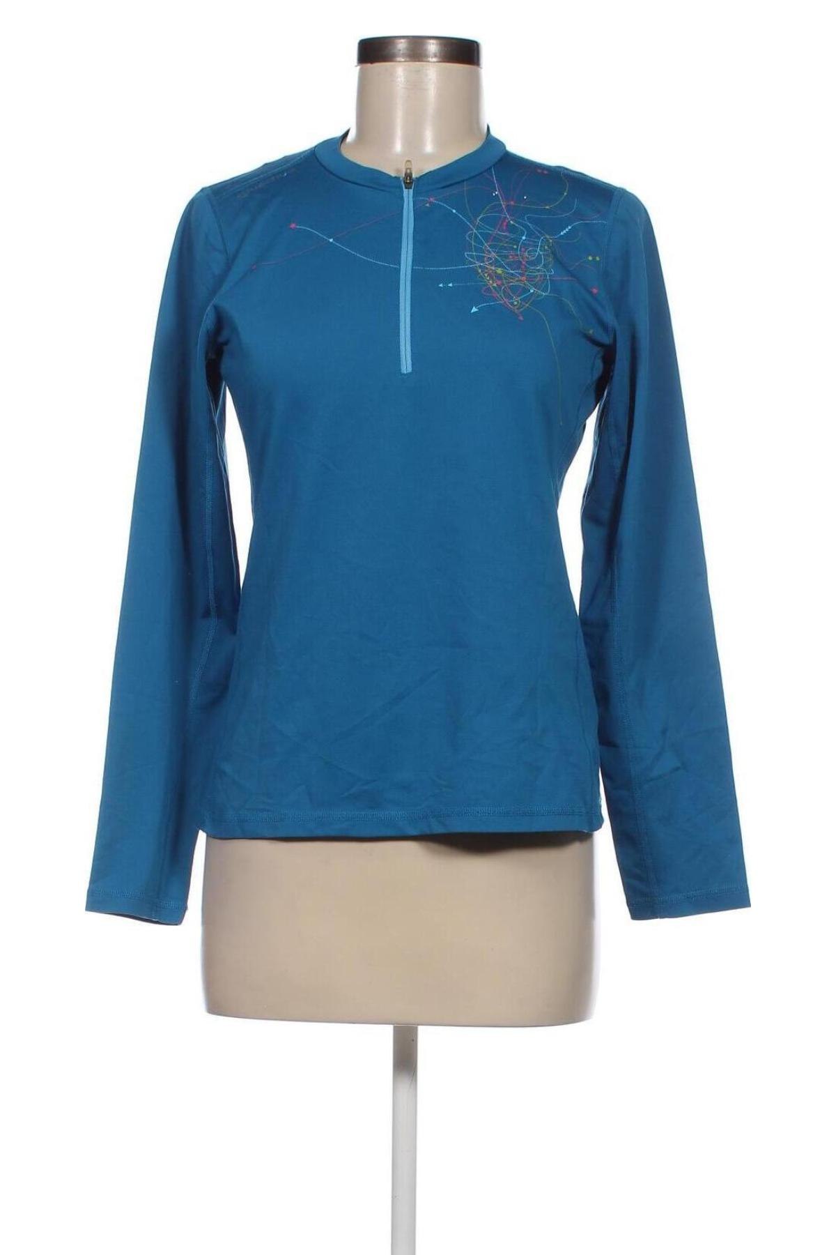 Bluză de femei Decathlon, Mărime M, Culoare Albastru, Preț 49,08 Lei