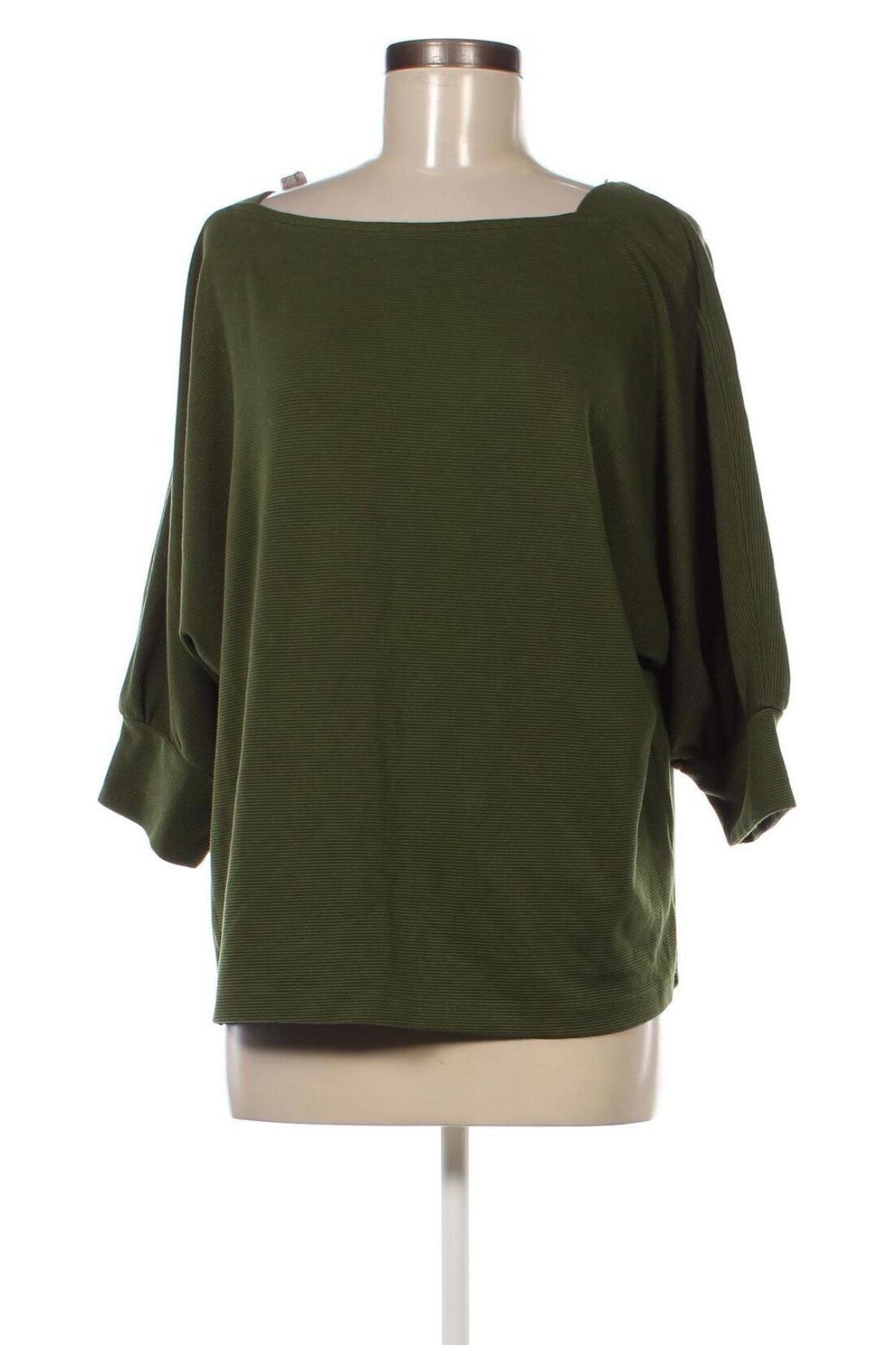Дамска блуза Design By Kappahl, Размер L, Цвят Зелен, Цена 20,36 лв.