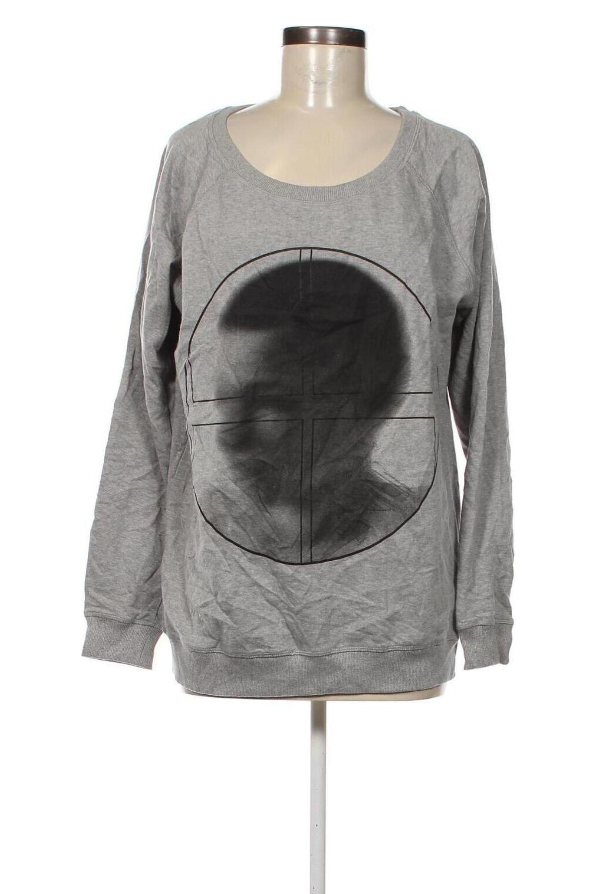 Damen Shirt Earth Positive, Größe L, Farbe Grau, Preis € 4,89