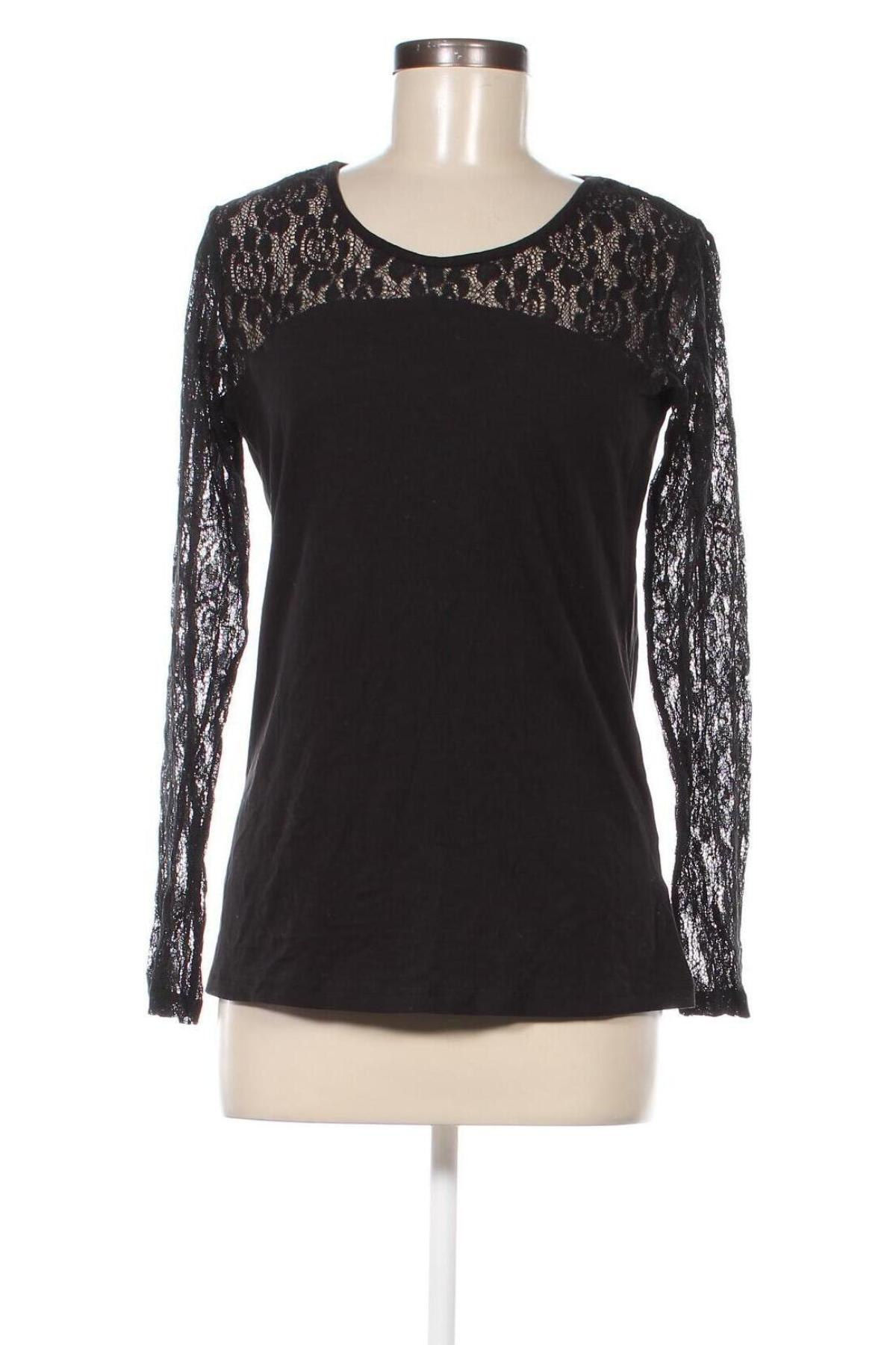 Γυναικεία μπλούζα Elle Nor, Μέγεθος XL, Χρώμα Μαύρο, Τιμή 5,29 €