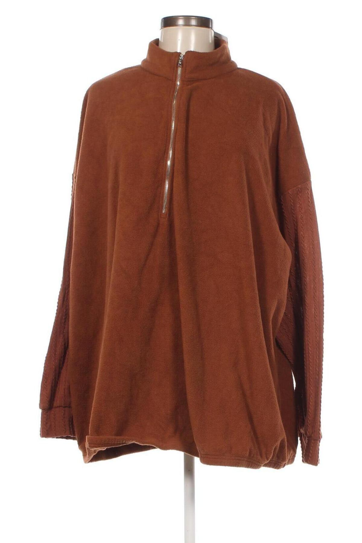 Дамска блуза Emery rose, Размер 3XL, Цвят Кафяв, Цена 17,10 лв.