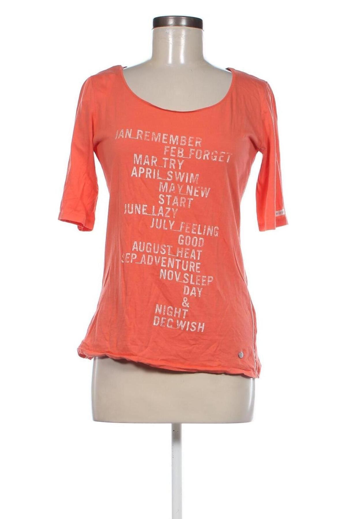 Γυναικεία μπλούζα Esprit, Μέγεθος M, Χρώμα Πορτοκαλί, Τιμή 9,69 €