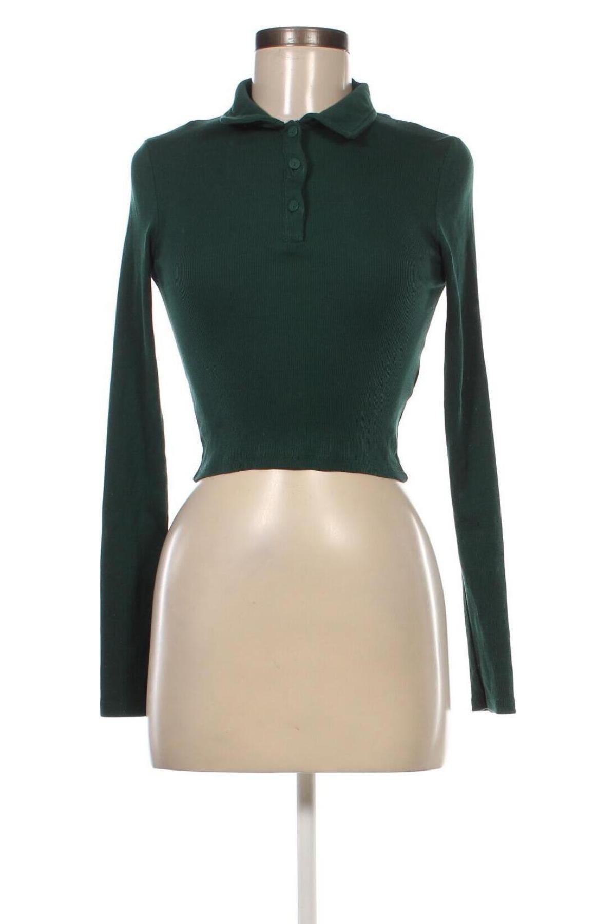 Γυναικεία μπλούζα Fb Sister, Μέγεθος S, Χρώμα Πράσινο, Τιμή 5,40 €