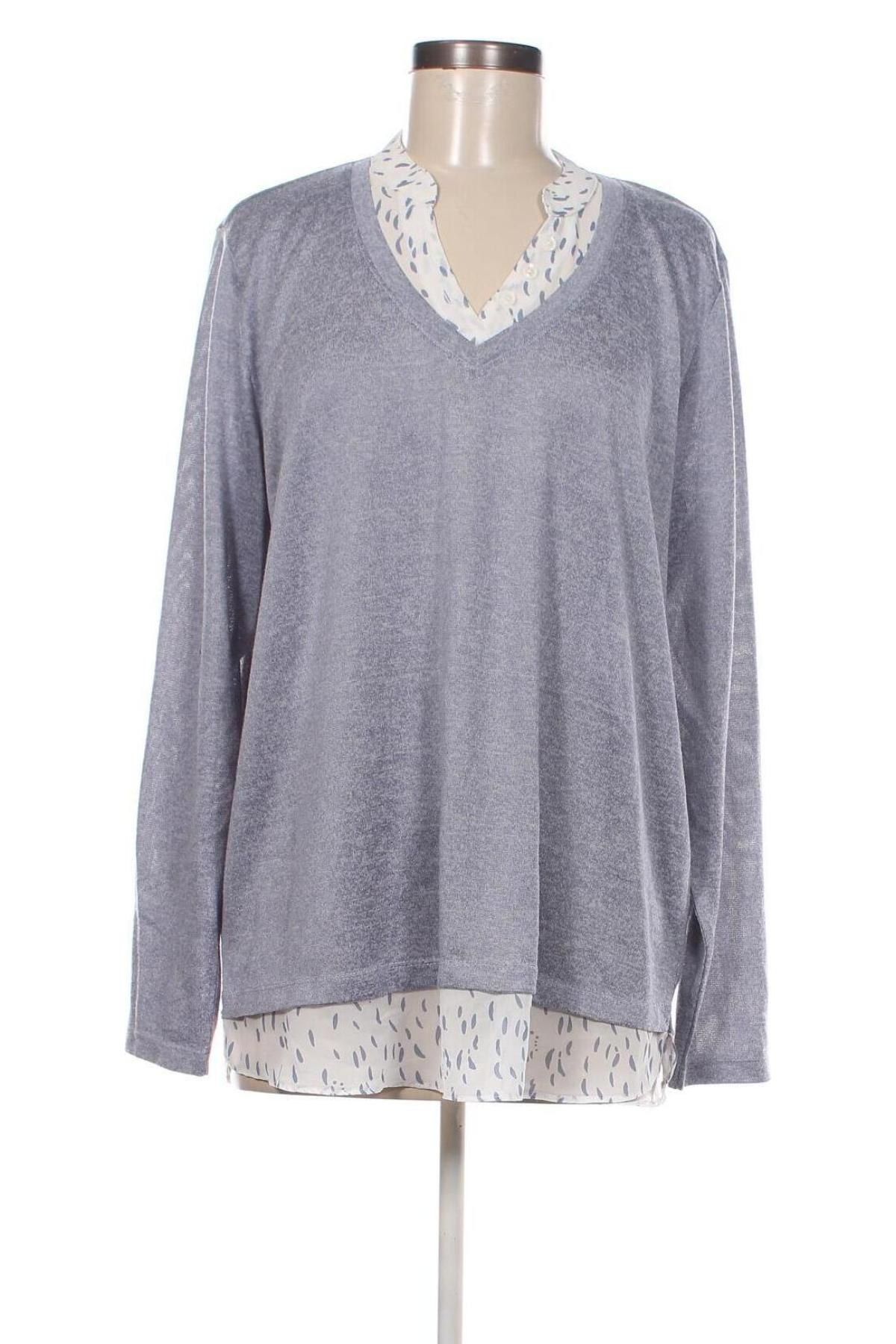 Γυναικεία μπλούζα Fransa, Μέγεθος XL, Χρώμα Μπλέ, Τιμή 9,46 €
