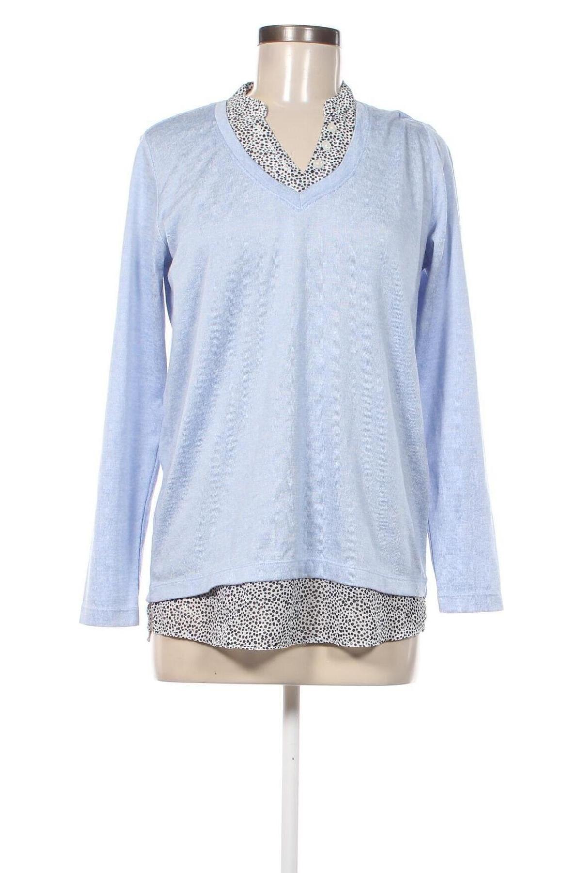 Damen Shirt Fransa, Größe L, Farbe Blau, Preis 4,73 €