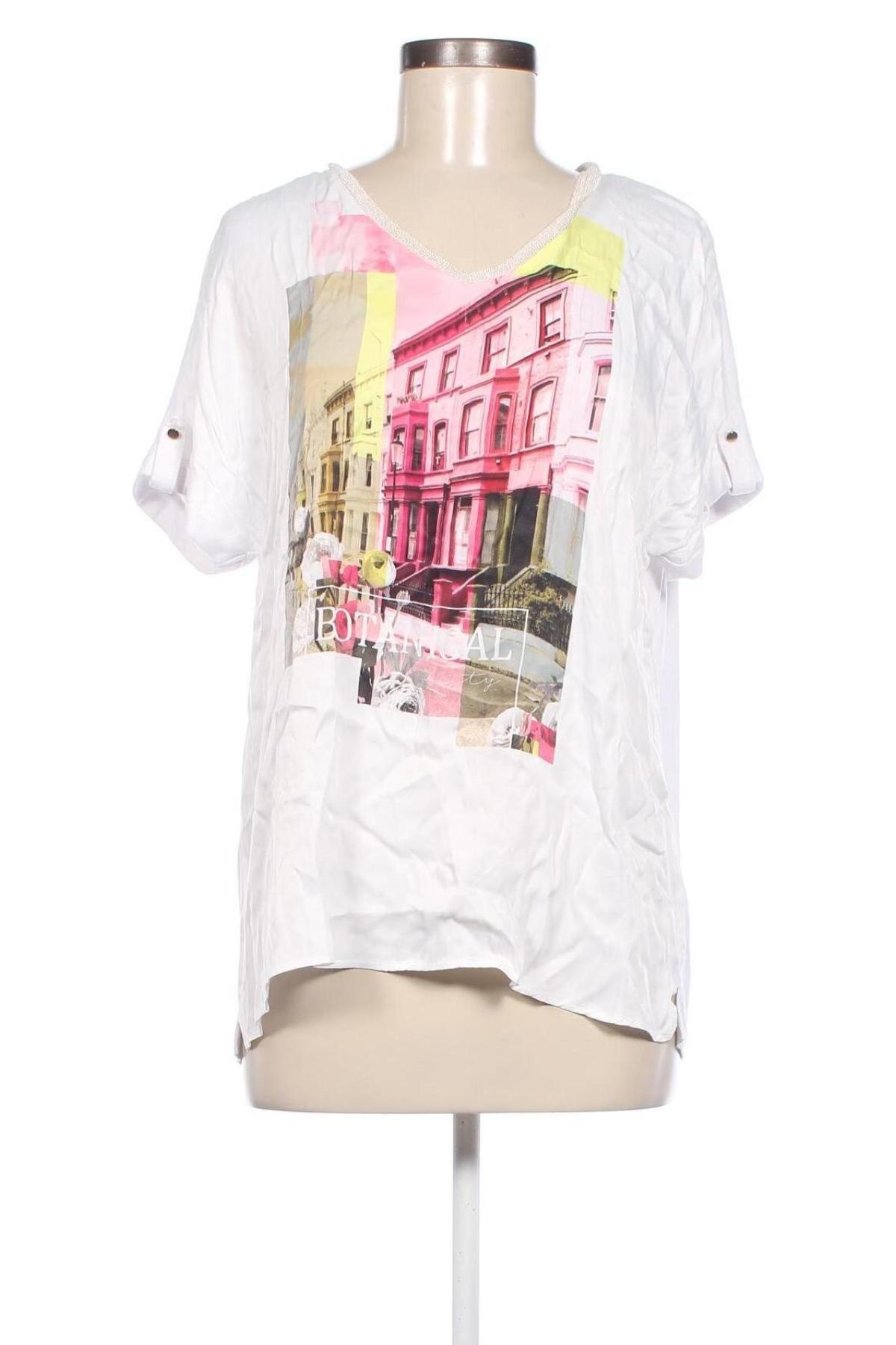 Дамска блуза Gerry Weber, Размер L, Цвят Бял, Цена 31,77 лв.