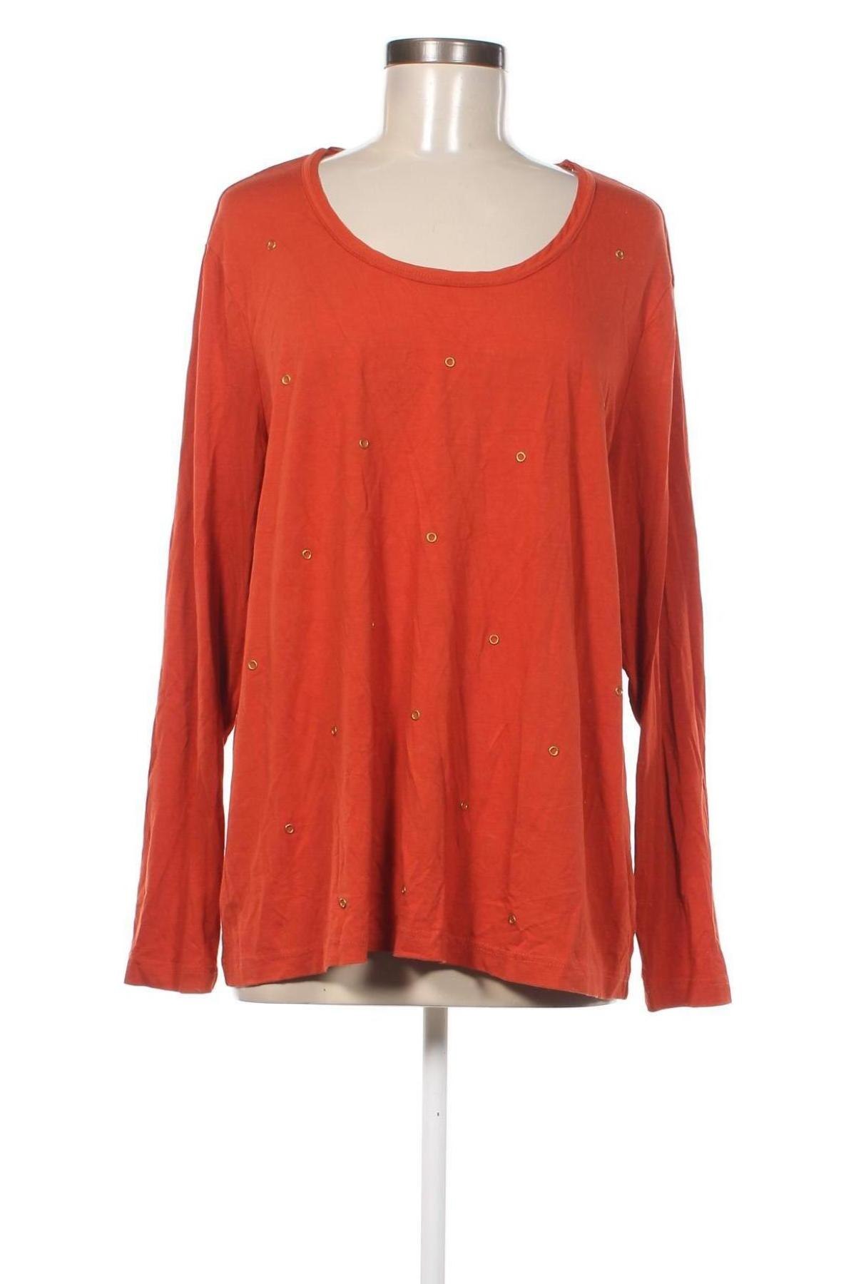 Γυναικεία μπλούζα Gerry Weber, Μέγεθος XXL, Χρώμα Πορτοκαλί, Τιμή 16,33 €