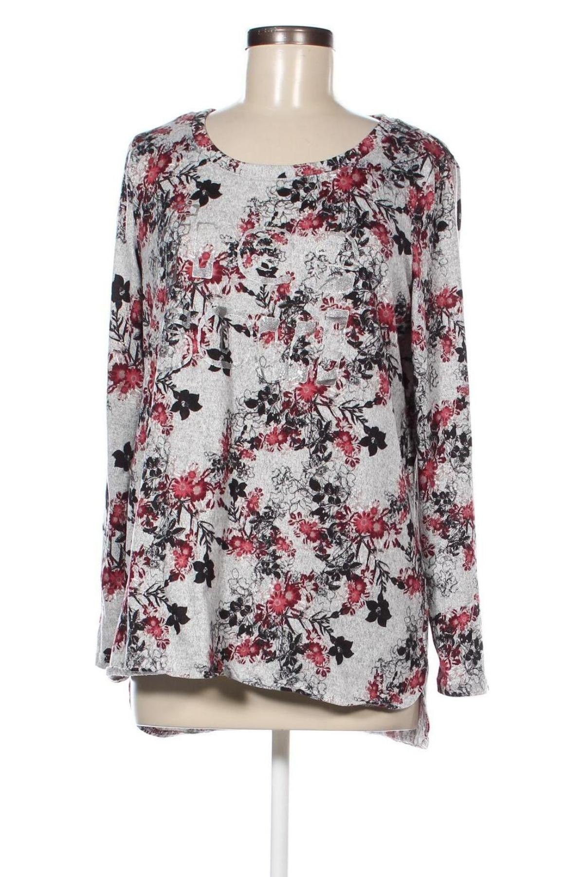 Дамска блуза Gina, Размер XL, Цвят Многоцветен, Цена 8,55 лв.