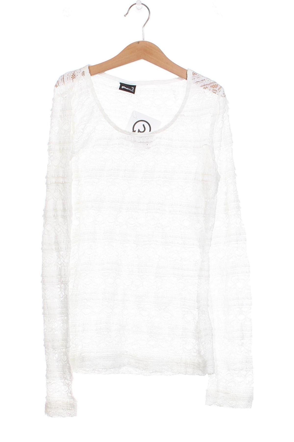 Damen Shirt Gina Tricot, Größe XS, Farbe Weiß, Preis 4,81 €