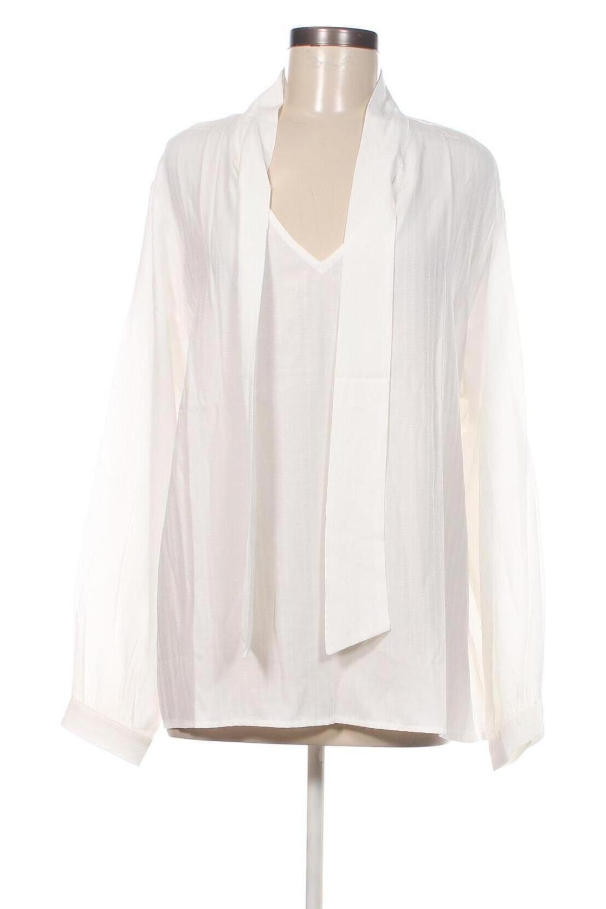 Γυναικεία μπλούζα Guido Maria Kretschmer for About You, Μέγεθος XL, Χρώμα Λευκό, Τιμή 39,69 €