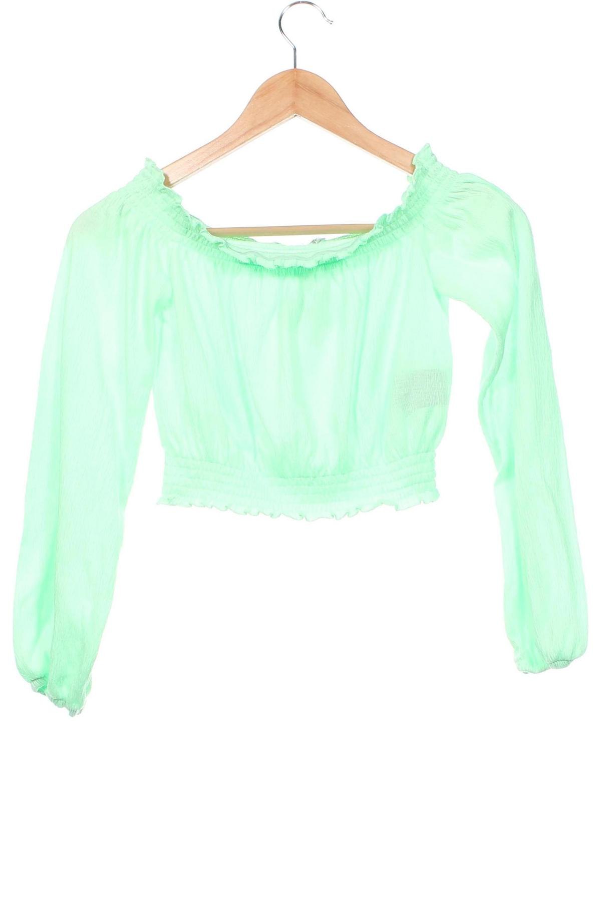 Damen Shirt H&M, Größe XS, Farbe Grün, Preis € 4,91