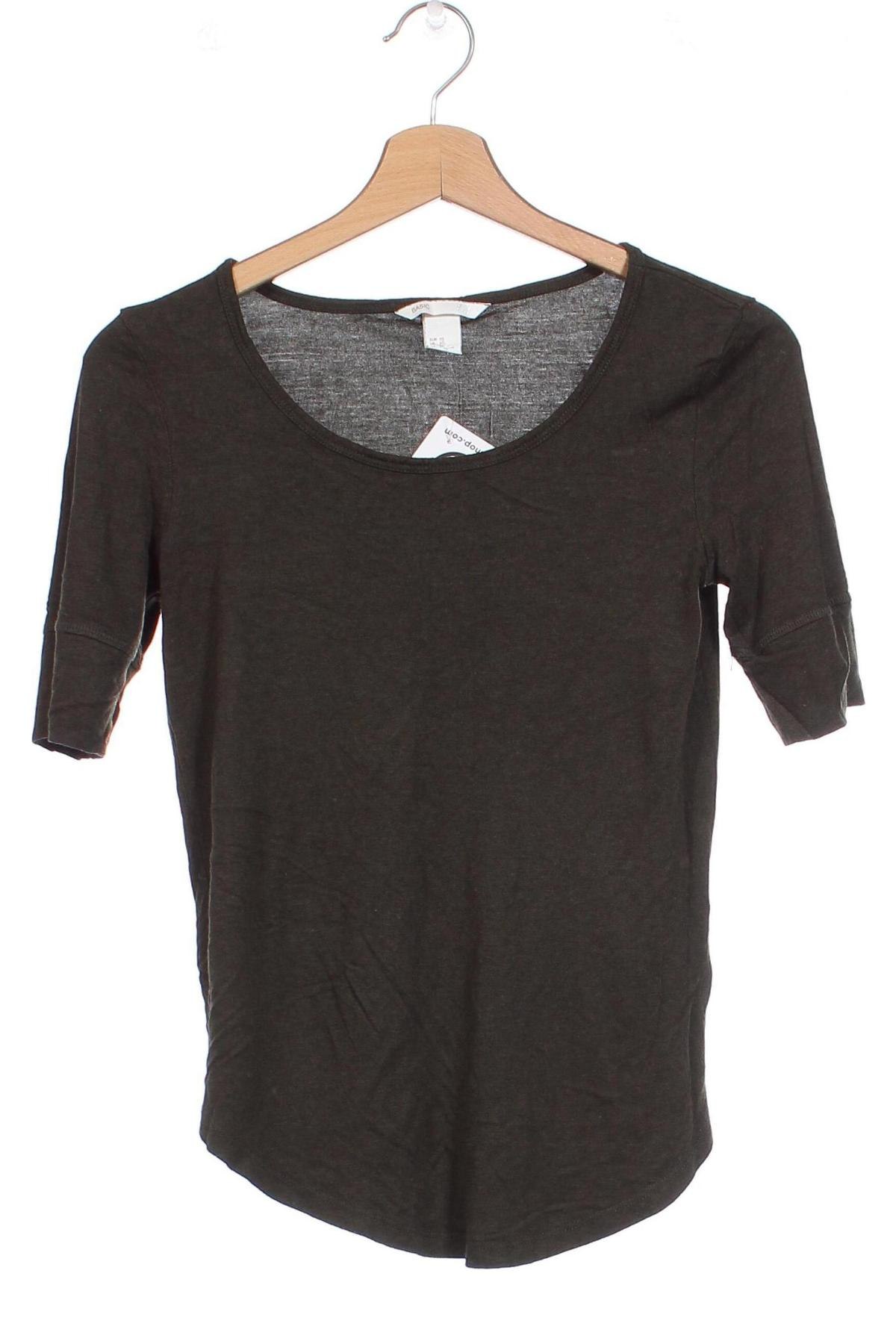 Damen Shirt H&M, Größe XS, Farbe Grün, Preis € 5,25
