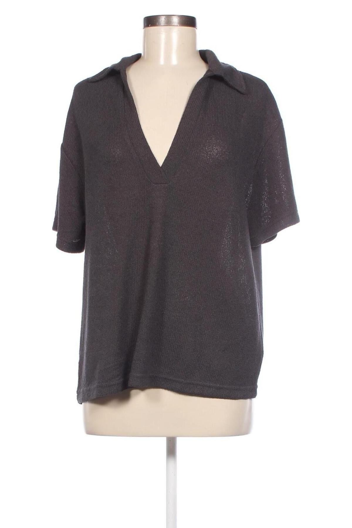 Damen Shirt H&M, Größe L, Farbe Grau, Preis € 4,63