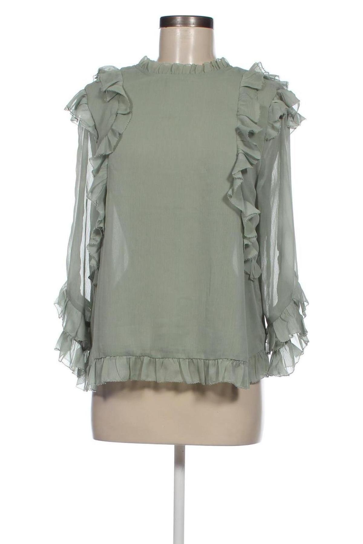 Γυναικεία μπλούζα H&M, Μέγεθος M, Χρώμα Πράσινο, Τιμή 5,70 €