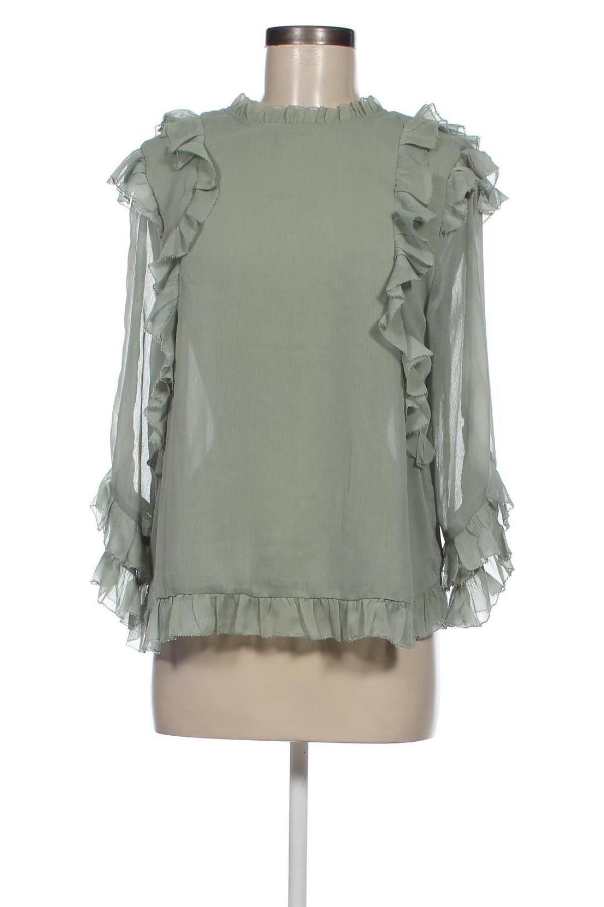 Damen Shirt H&M, Größe M, Farbe Grün, Preis 10,00 €