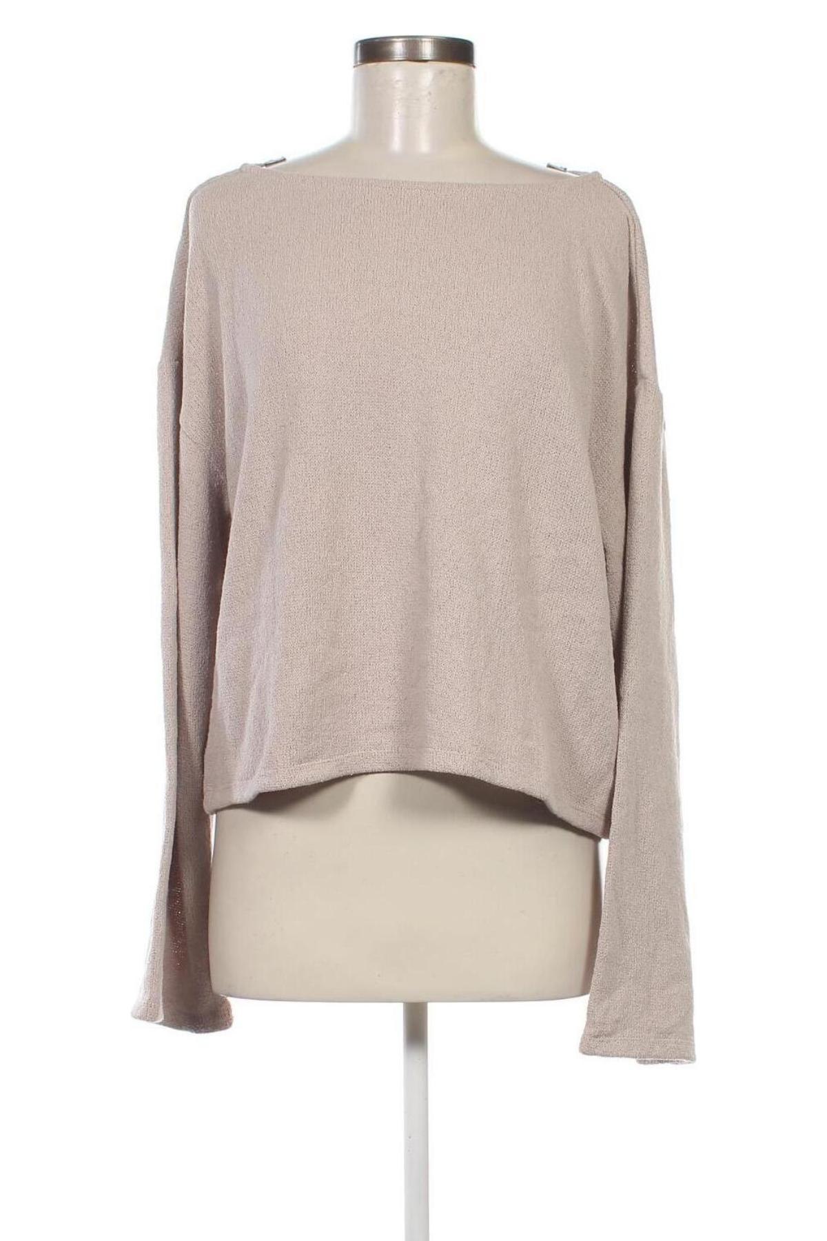 Damen Shirt H&M, Größe L, Farbe Beige, Preis 4,89 €