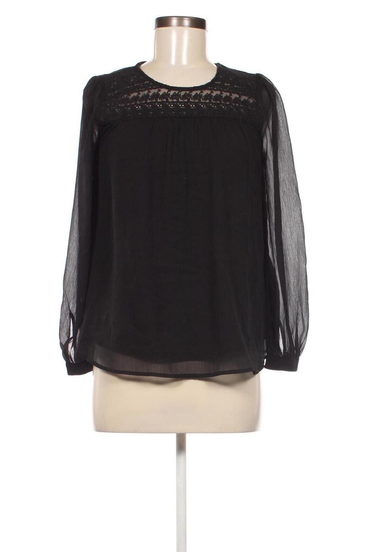 Γυναικεία μπλούζα H&M, Μέγεθος XS, Χρώμα Μαύρο, Τιμή 4,00 €
