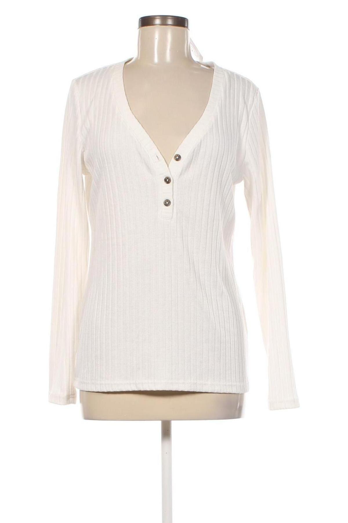 Дамска блуза H&M L.O.G.G., Размер M, Цвят Екрю, Цена 4,94 лв.