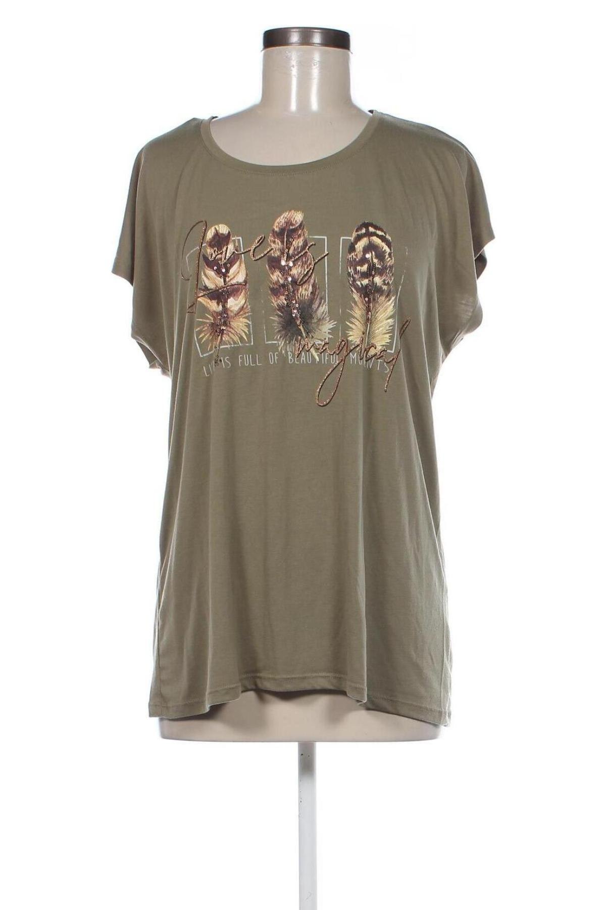 Γυναικεία μπλούζα Haily`s, Μέγεθος XXL, Χρώμα Πράσινο, Τιμή 17,00 €