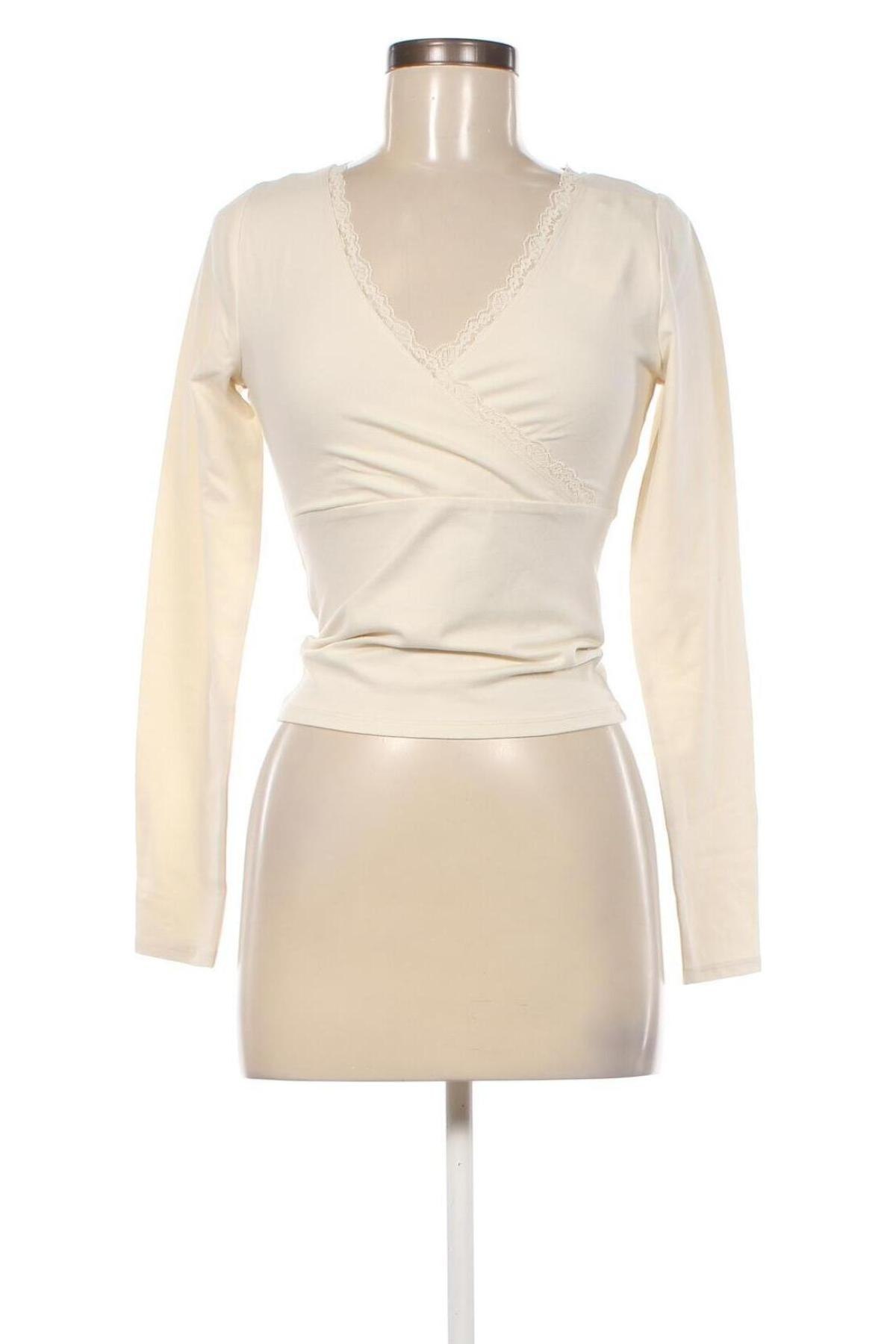 Damen Shirt Hollister, Größe M, Farbe Ecru, Preis € 11,91