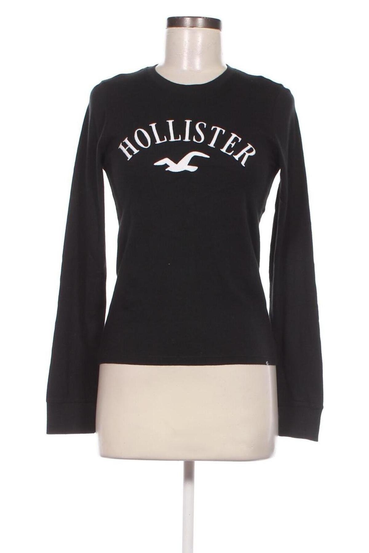 Дамска блуза Hollister, Размер XS, Цвят Черен, Цена 77,00 лв.