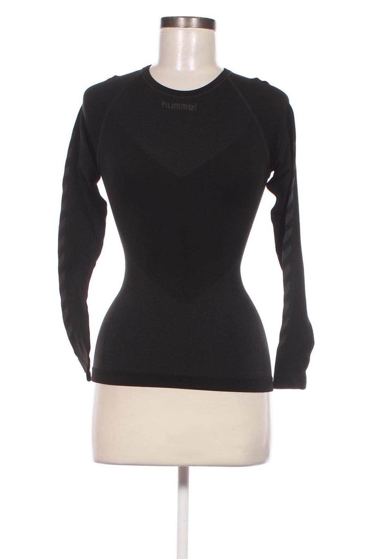 Γυναικεία μπλούζα Hummel, Μέγεθος XS, Χρώμα Μαύρο, Τιμή 4,41 €