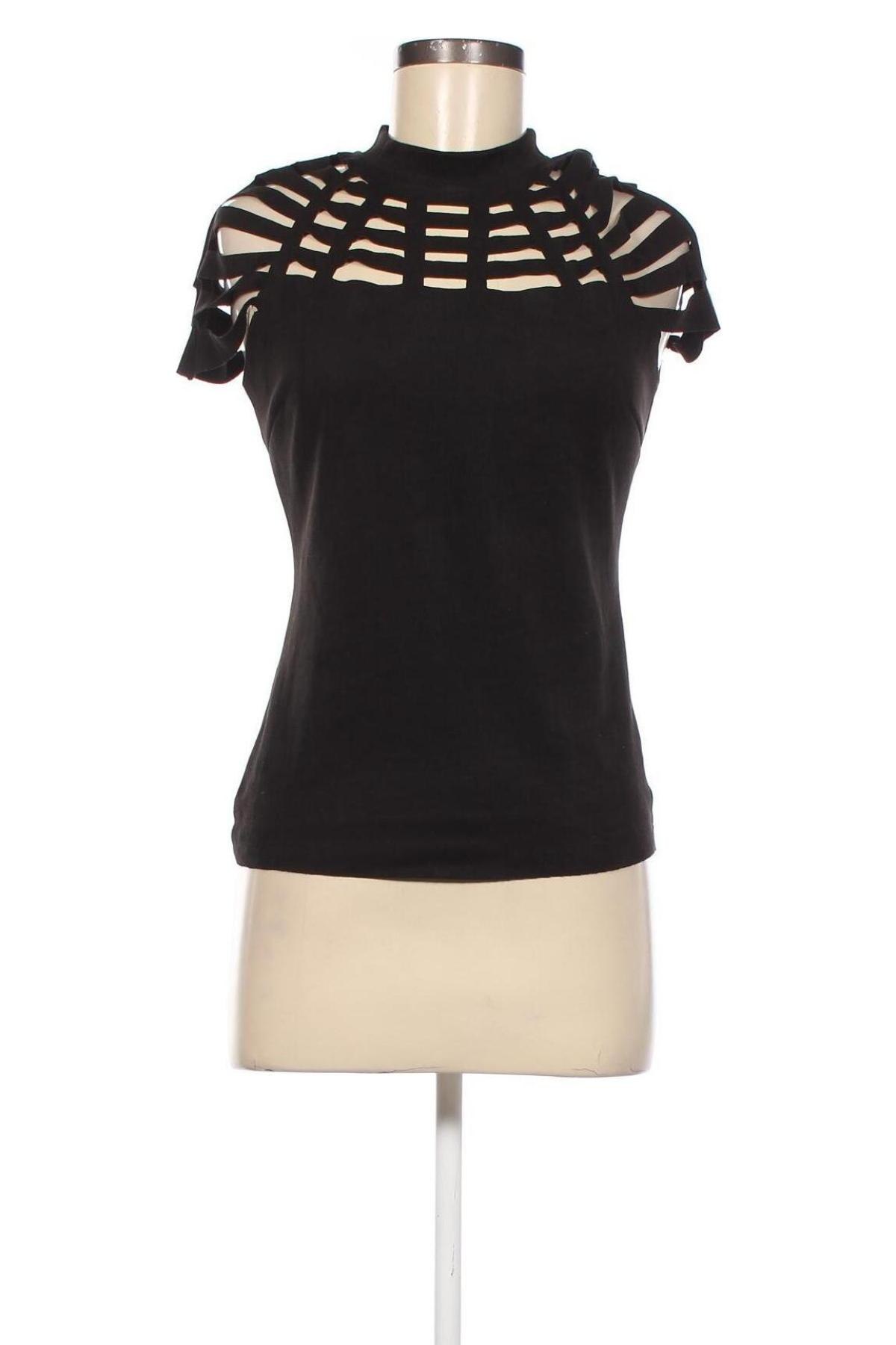 Γυναικεία μπλούζα In Vogue, Μέγεθος L, Χρώμα Μαύρο, Τιμή 5,54 €