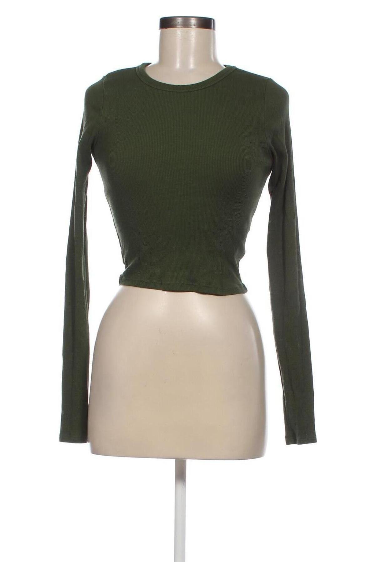 Γυναικεία μπλούζα JJXX, Μέγεθος S, Χρώμα Πράσινο, Τιμή 10,78 €