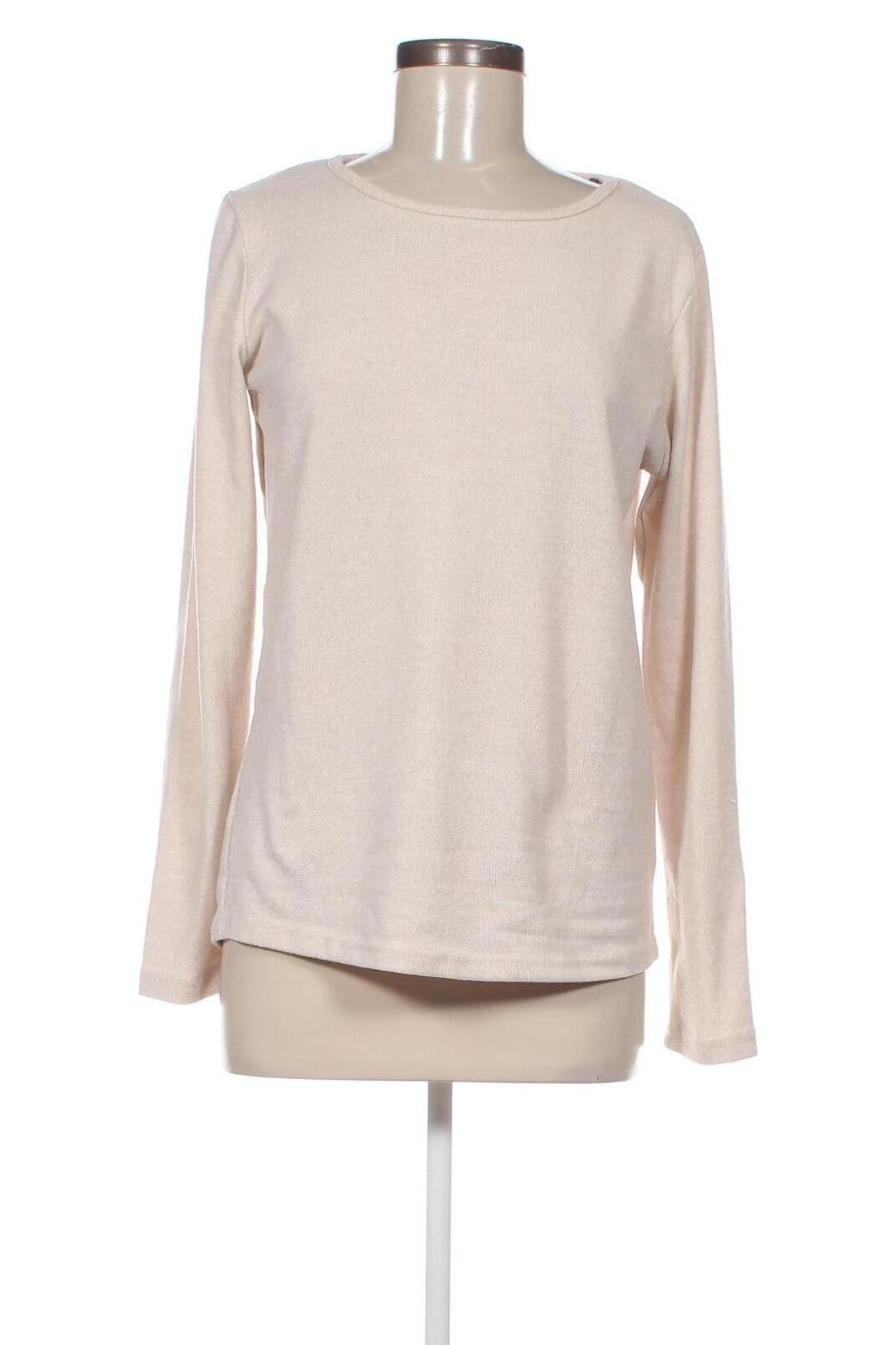 Γυναικεία μπλούζα Janina, Μέγεθος M, Χρώμα  Μπέζ, Τιμή 4,23 €