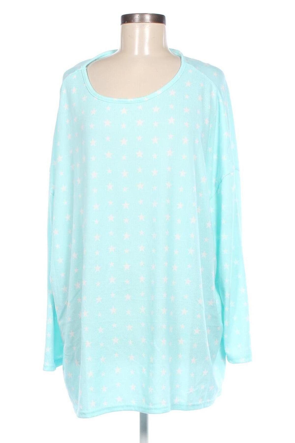Γυναικεία μπλούζα Janina, Μέγεθος 3XL, Χρώμα Μπλέ, Τιμή 9,99 €