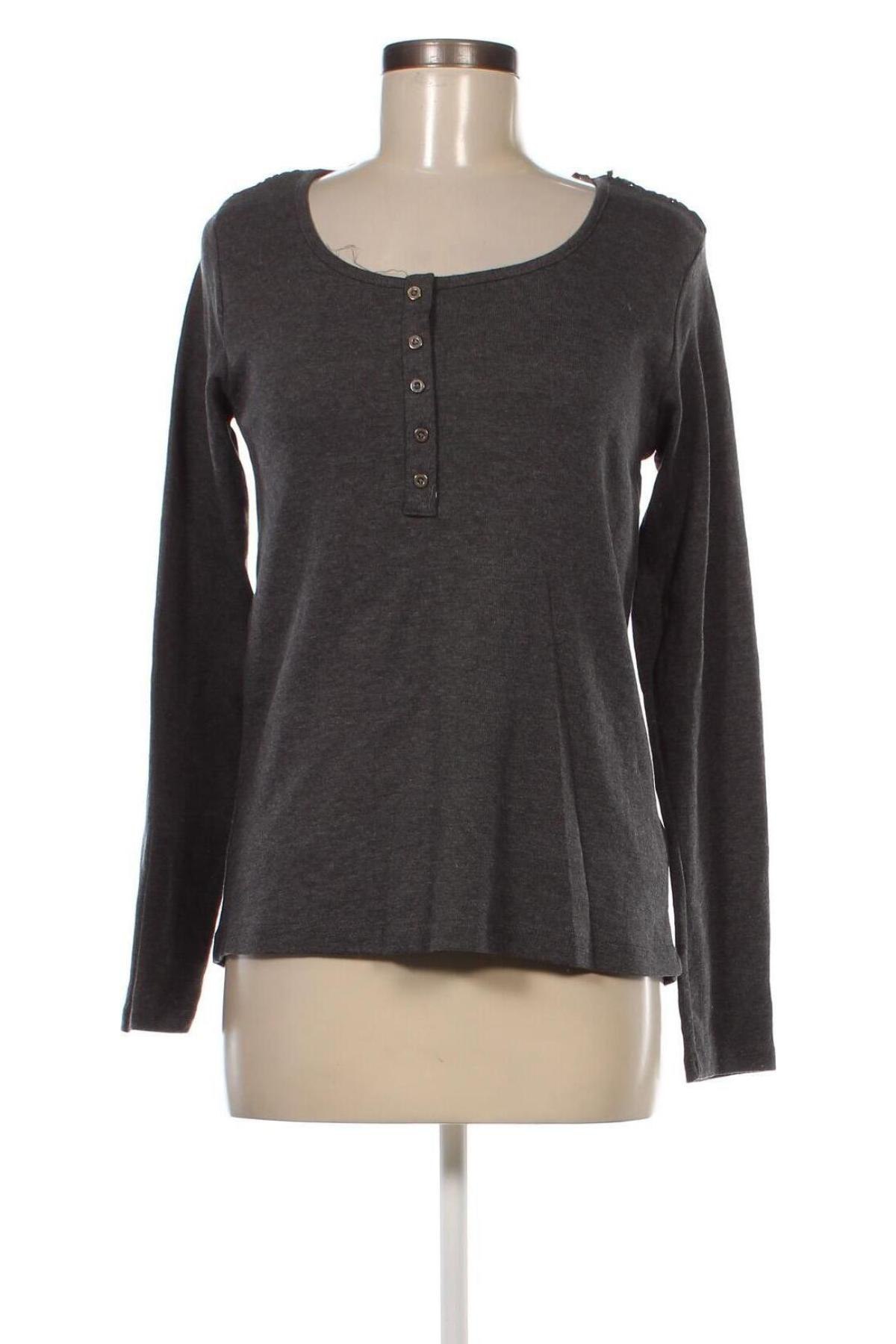 Damen Shirt Jean Pascale, Größe M, Farbe Grau, Preis 8,55 €