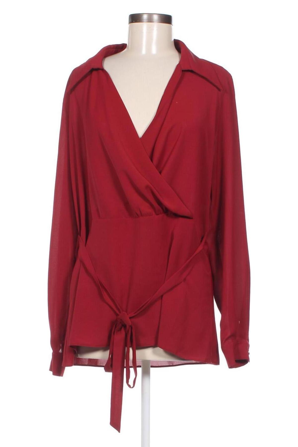 Дамска блуза Junona, Размер XL, Цвят Червен, Цена 16,32 лв.