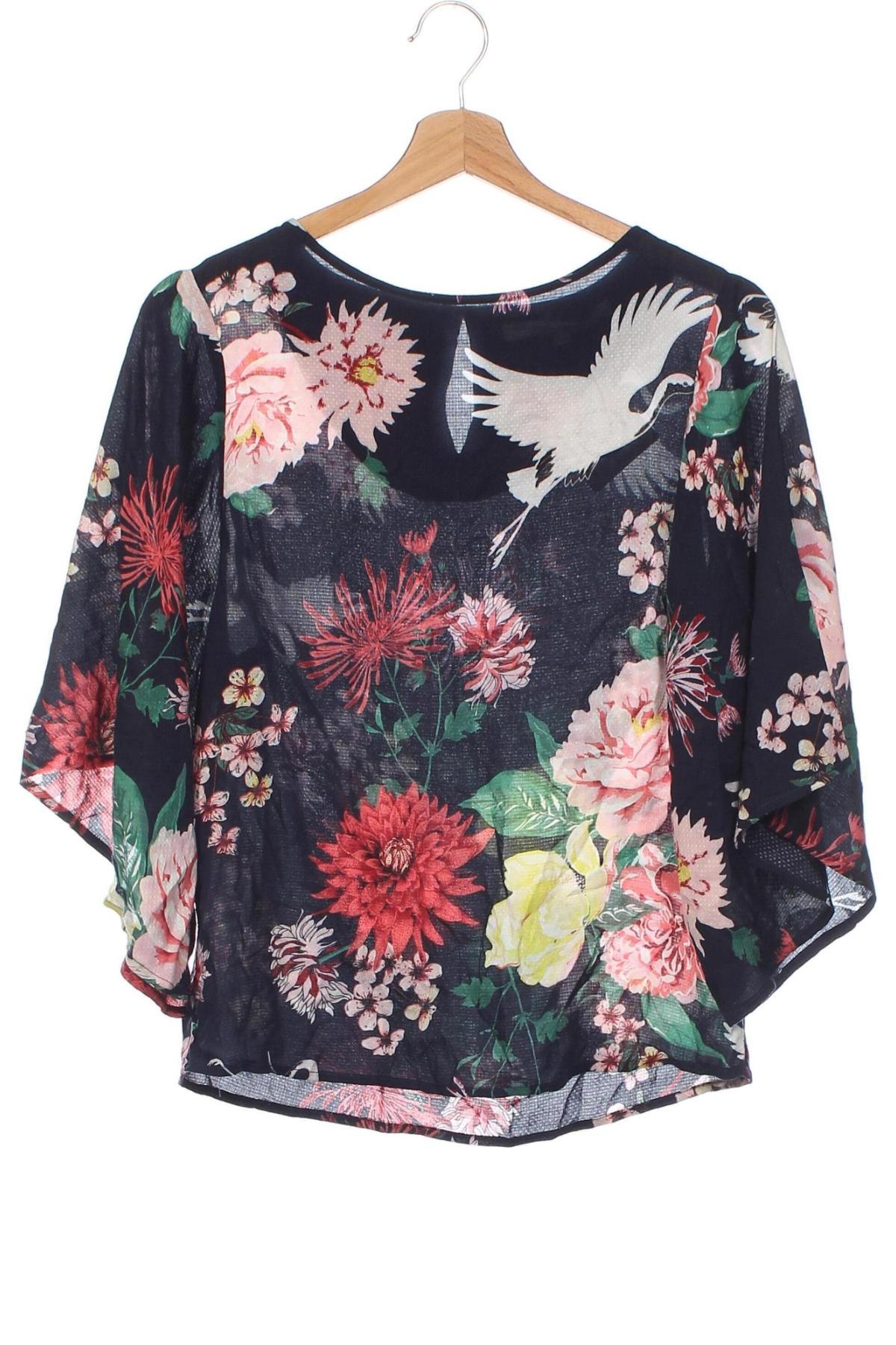 Γυναικεία μπλούζα KappAhl, Μέγεθος XS, Χρώμα Πολύχρωμο, Τιμή 7,04 €
