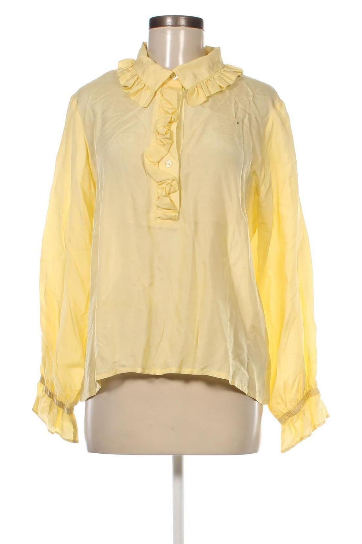Γυναικεία μπλούζα Karen by Simonsen, Μέγεθος L, Χρώμα Κίτρινο, Τιμή 16,65 €