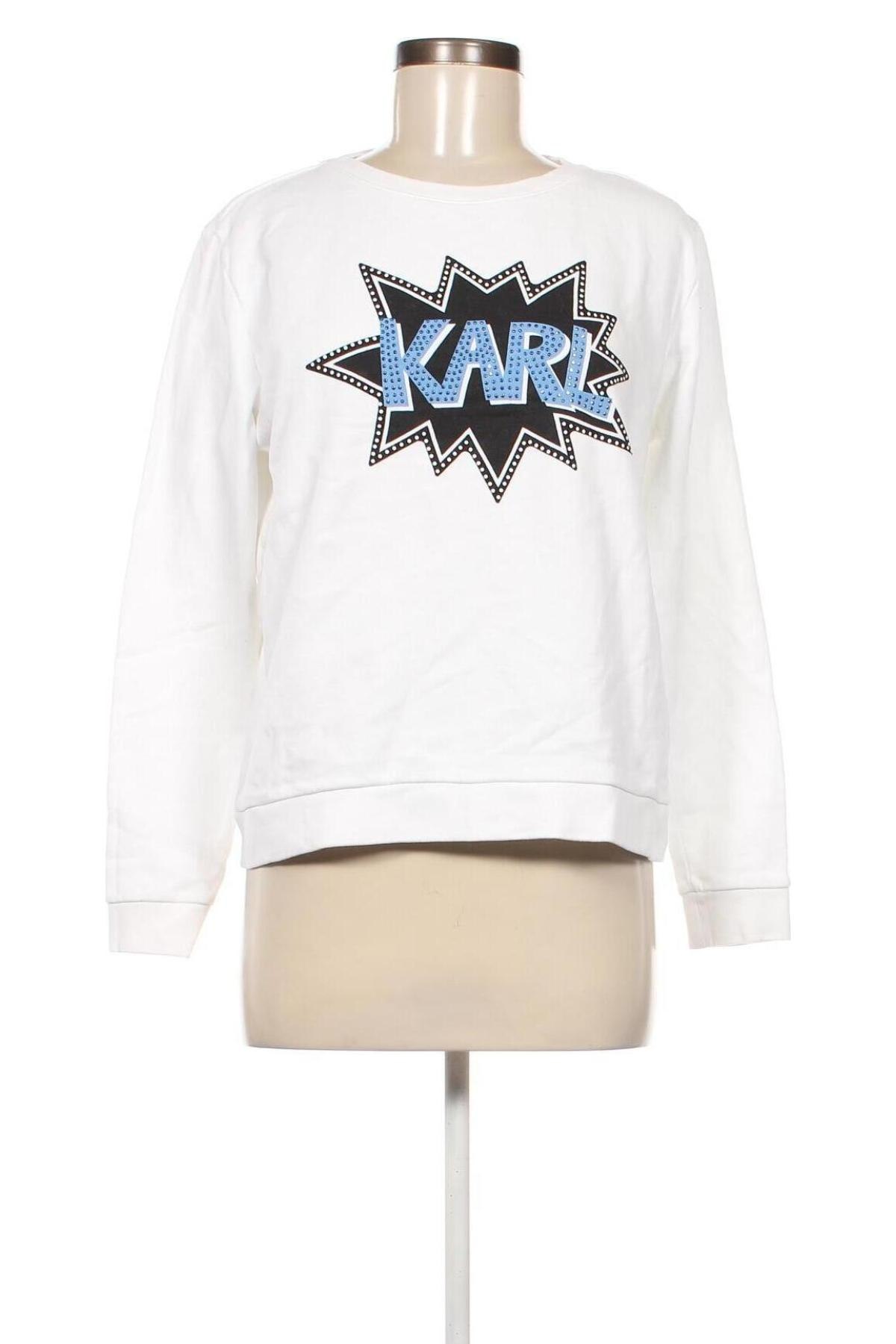 Γυναικεία μπλούζα Karl Lagerfeld, Μέγεθος M, Χρώμα Λευκό, Τιμή 41,84 €